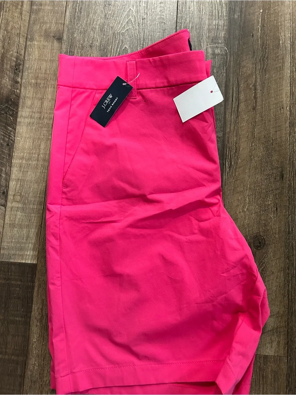 J Crew Hot Pink Tech Shorts - Picture 3 of 4